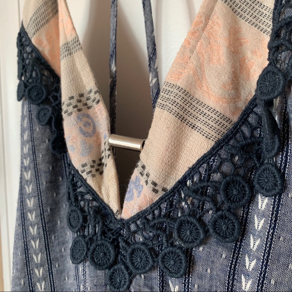 BOHO 🦋embellished dress w/ cute cutouts + details - Picture 3 of 7